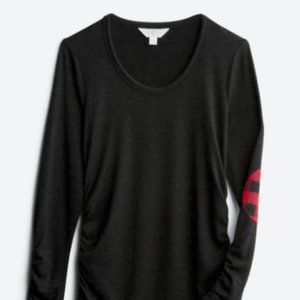 Stitch Fix Market & Spruce Maternity Elbow Patch Knit Top